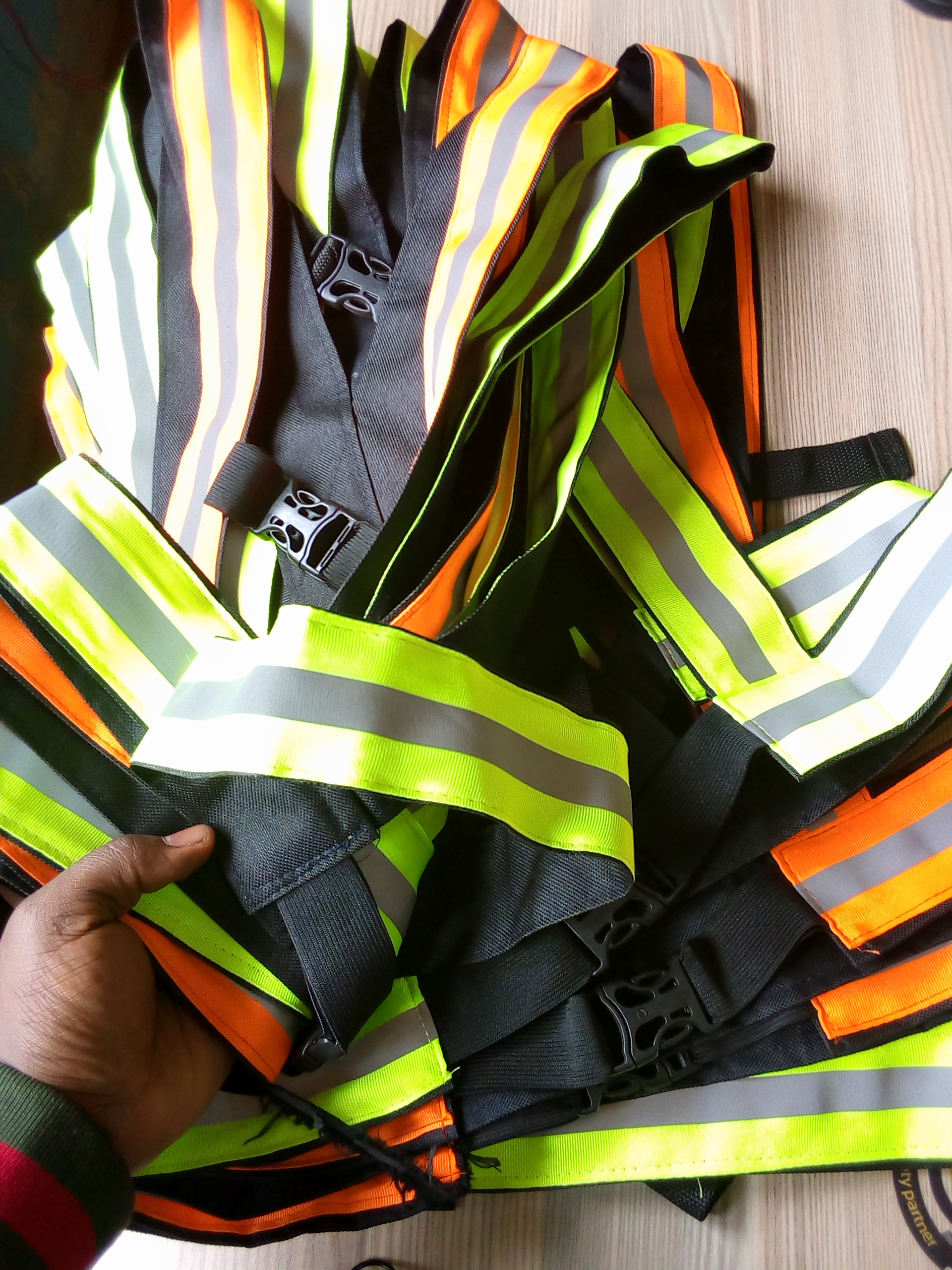 Reflective Safety Vest Strap Safety Max Solutions