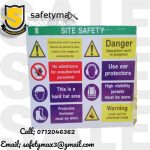 Site Safety Signage A1 size Kenya
