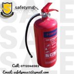 Fire Extinguisher dry powder 9kg Kenya      V.A.T Incl