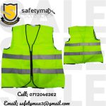 Zipped Reflective vest Kenya       V.A.T Incl