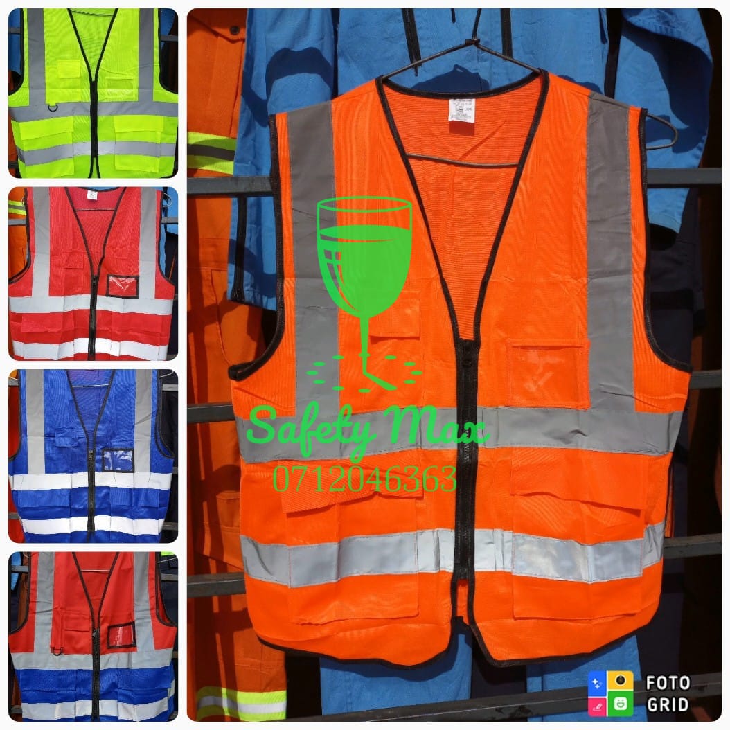Reflective vest (Pocket) Kenya       V.A.T Incl