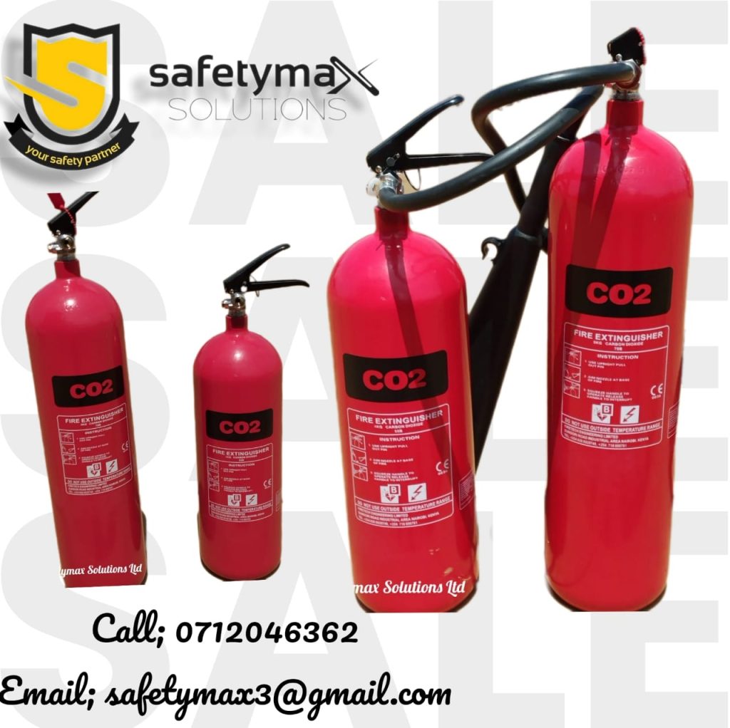 Fire Extinguisher 5kg C02 (Kenya) Safetymax
